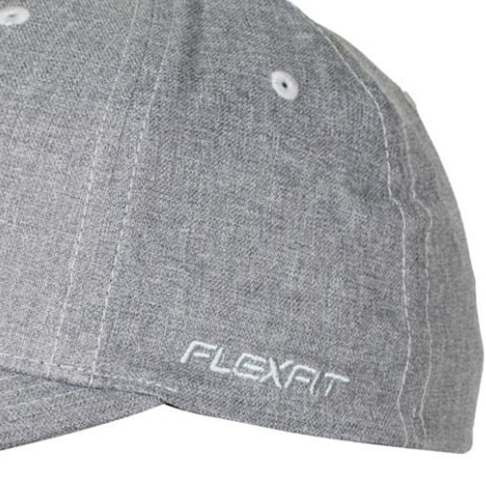 Flexfit Worn By The World Fitted Cap - Heather Grey