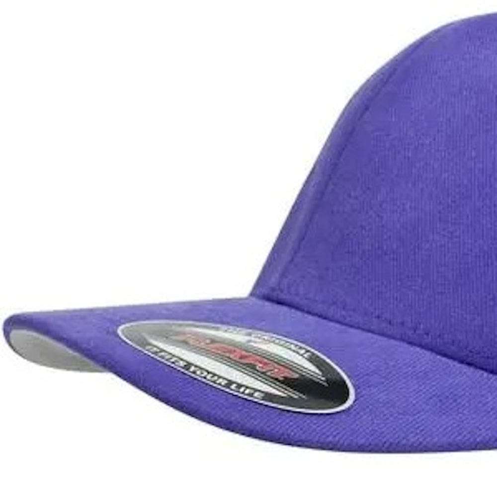 Flexfit Worn By The World Fitted Cap - Purple