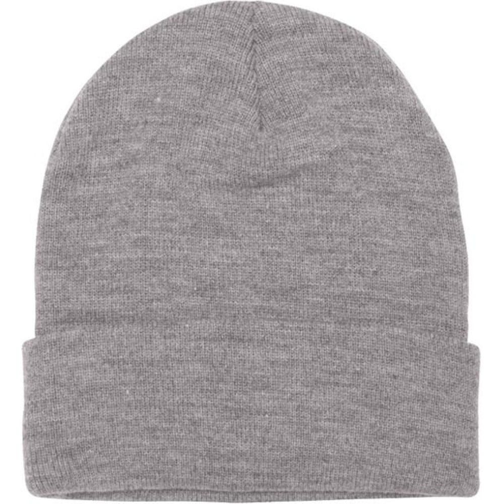 Flexfit Cuffed Beanie - Heather Grey
