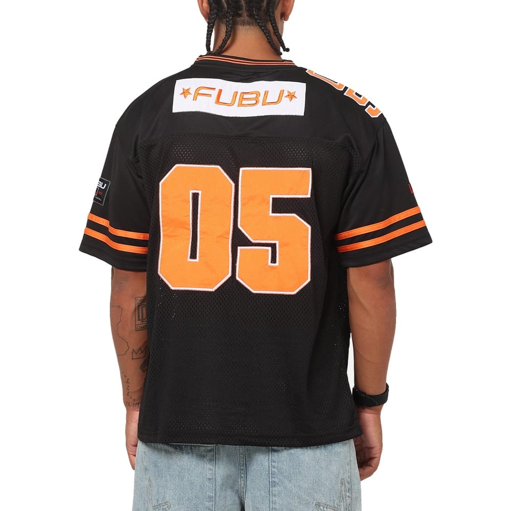 Fubu Chicago City Jersey - Black / Orange