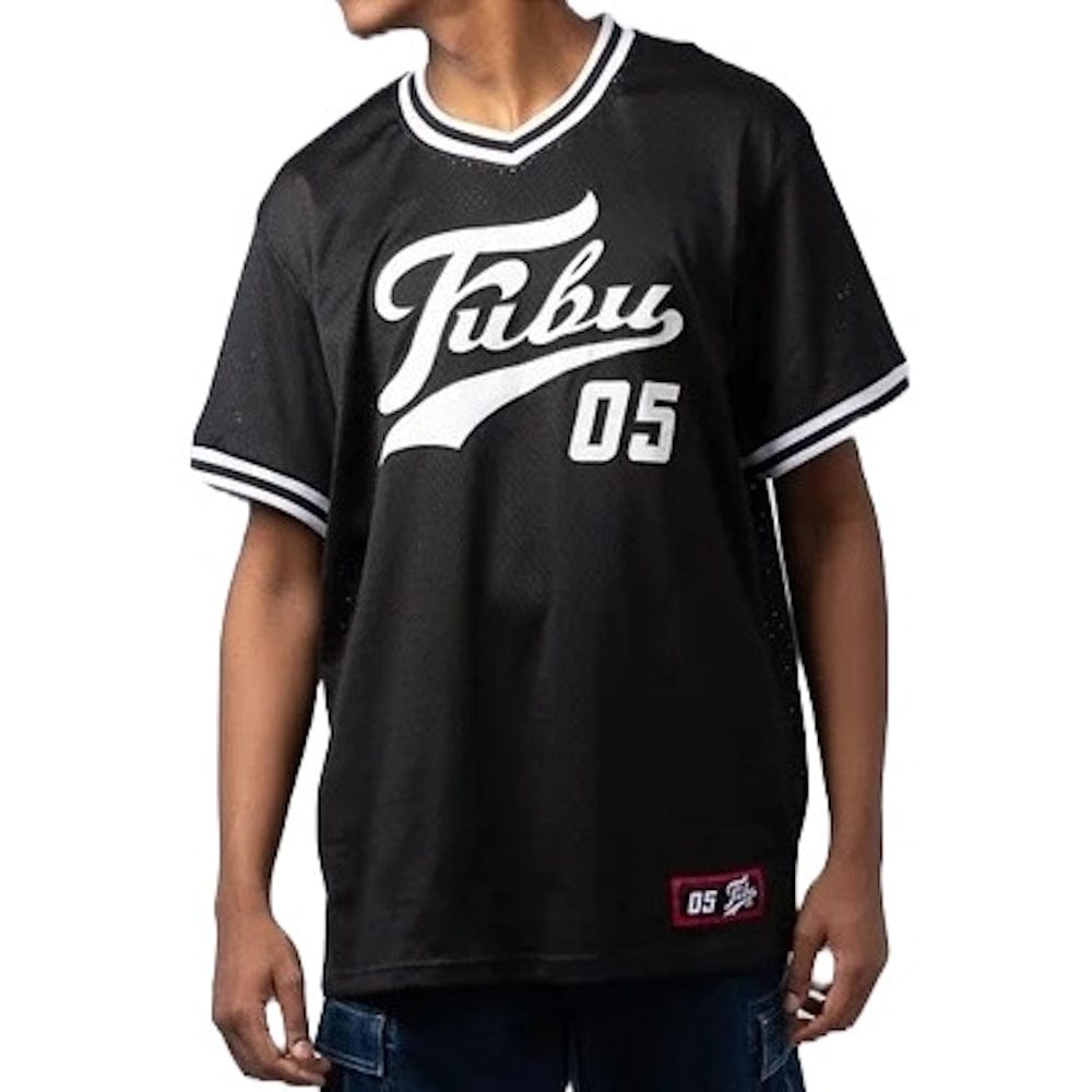 Fubu Varsity Mesh Tee - Black / White