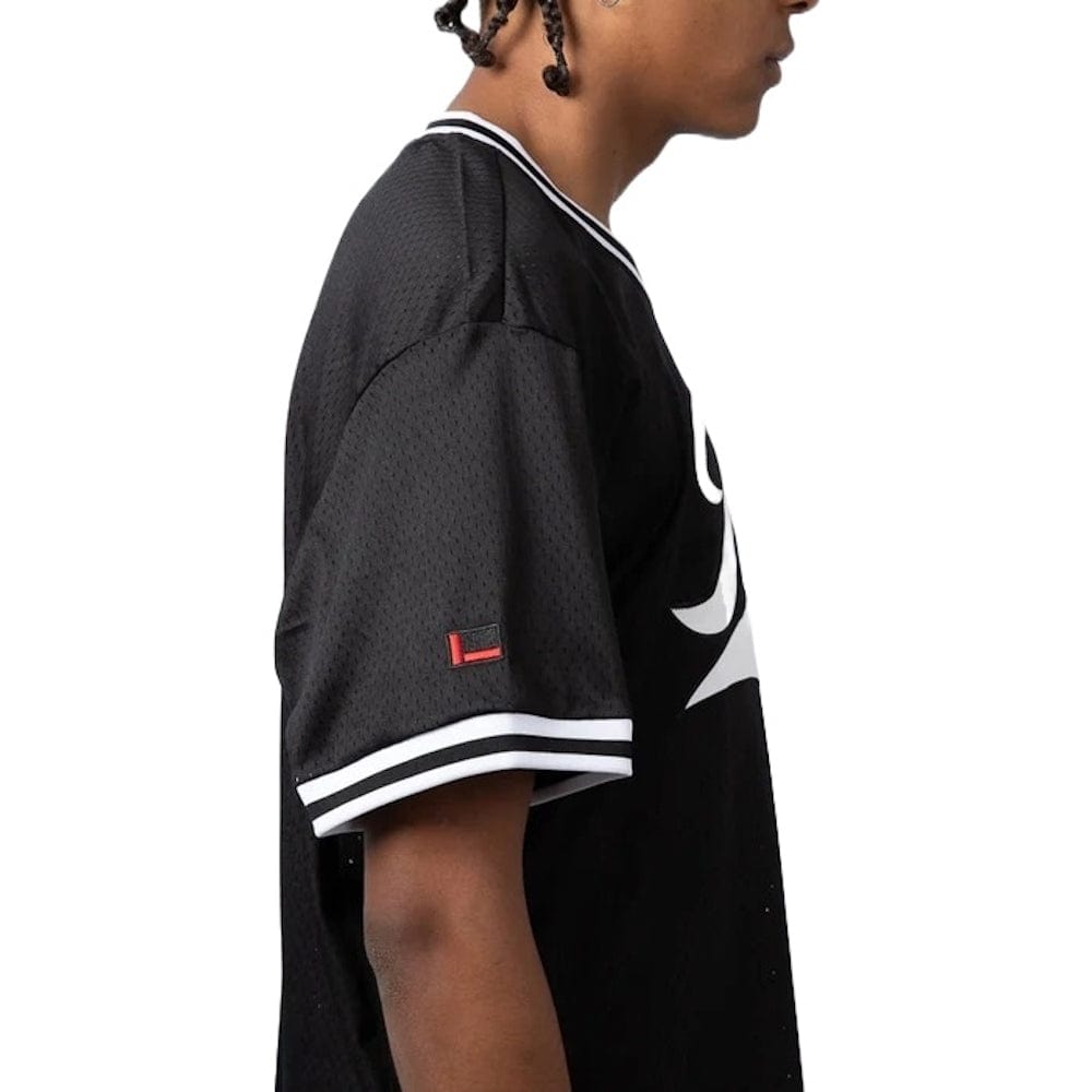 Fubu Varsity Mesh Tee - Black / White