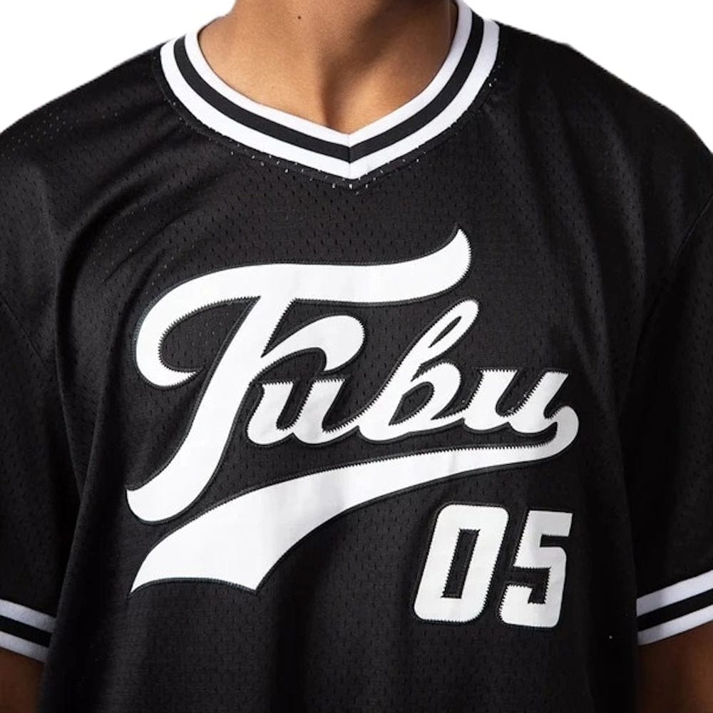 Fubu Varsity Mesh Tee - Black / White