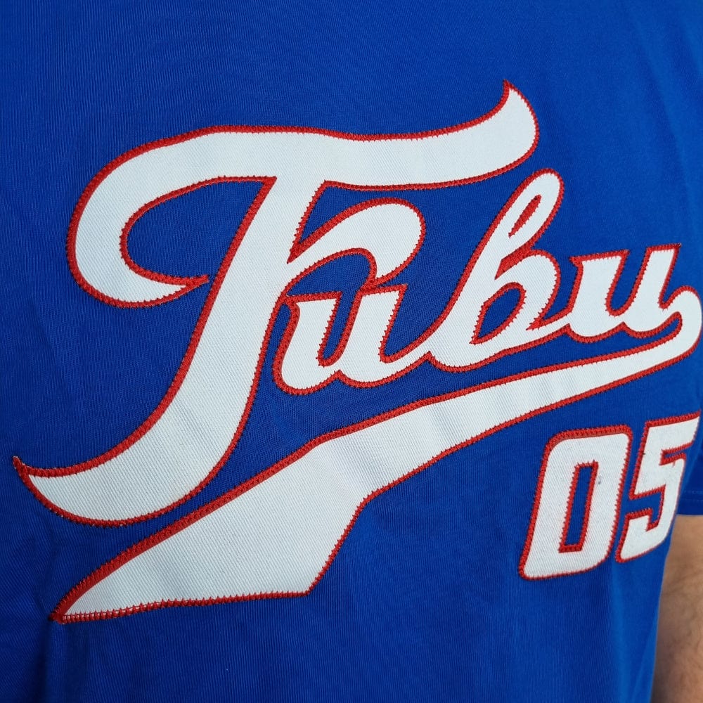 Fubu Varsity Tee - Blue / White / Red