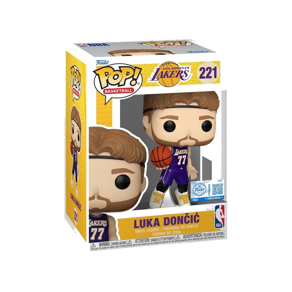 Funko Pop! NBA Lakers - Luka Doncic (Purple Jersey) RS