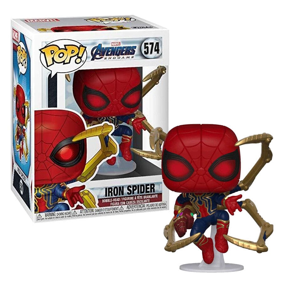 Funko Avengers 4: Endgame - Iron Spider with Nano Gauntlet Pop! Vinyl #574