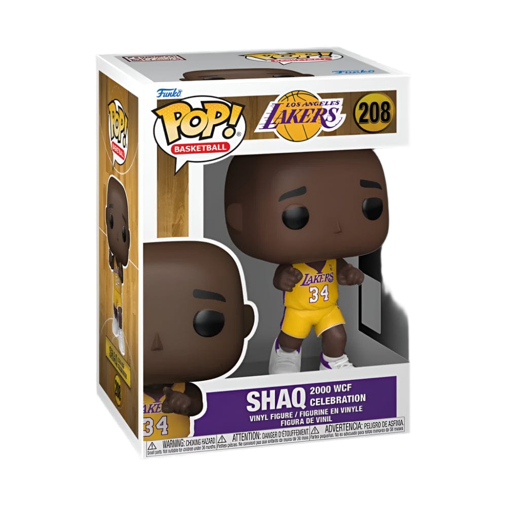 Funko NBA Basketball - Shaq 2000 WCF Celebration (Los Angeles Lakers) Pop! Vinyl #208
