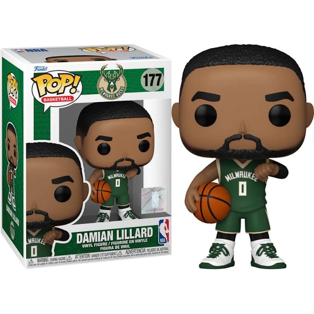 Funko NBA Bucks Damian Lillard Pop! Vinyl #177