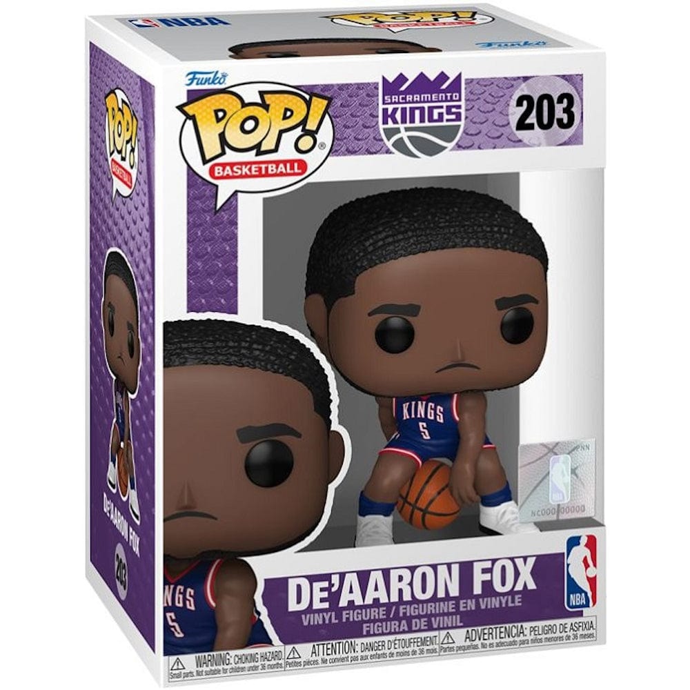 Funko NBA Kings De'Aaron Fox (City Edition 2024) Pop! Vinyl #203