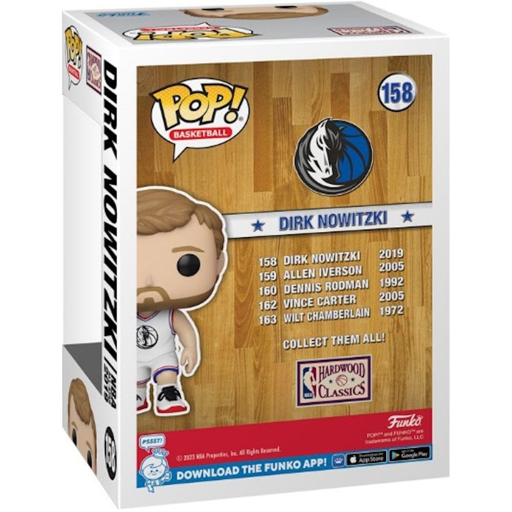 Funko NBA Legends All Star 2019 Dirk Nowitzki Pop! Vinyl #158