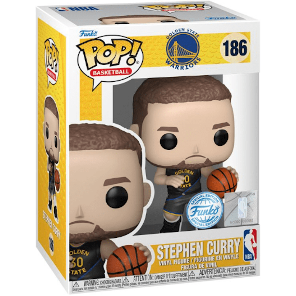 Funko NBA Warriors Stephen Curry (23-24 Statement) Pop! Vinyl #186