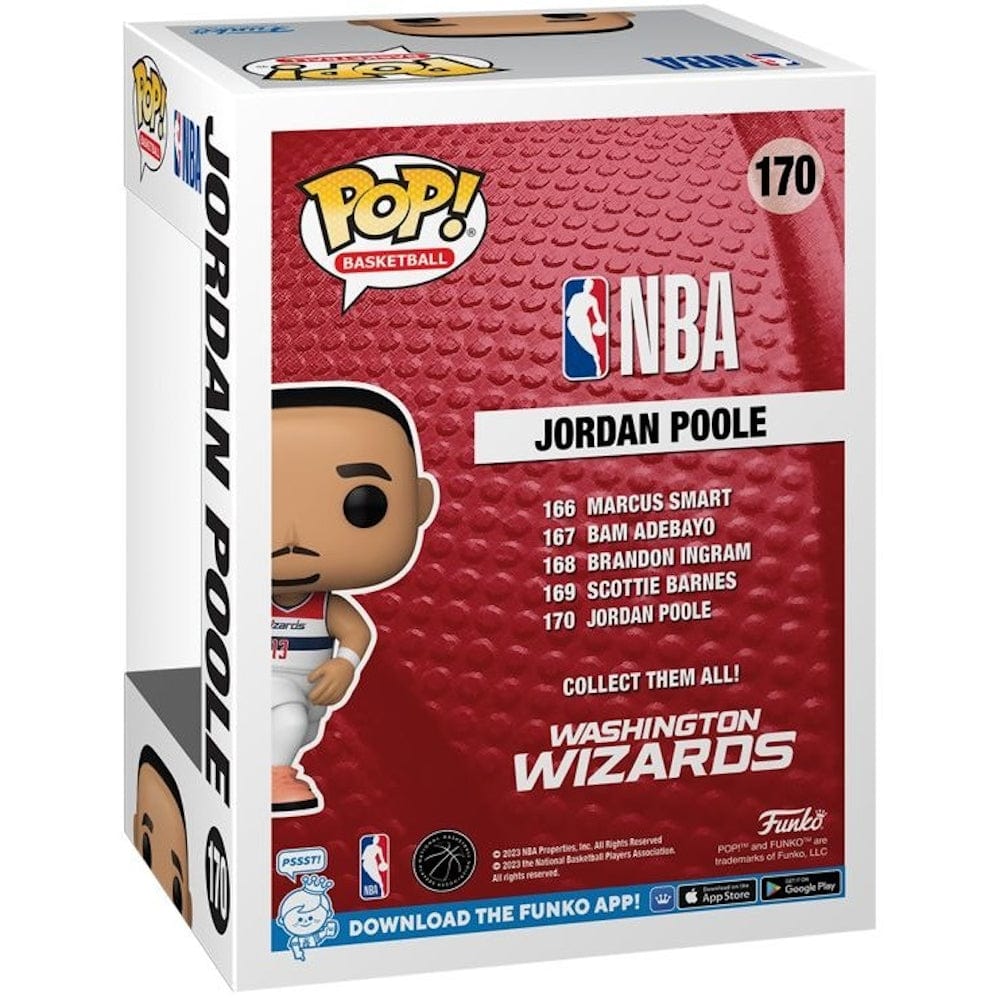 Funko NBA Wizards Jordan Poole Pop! Vinyl #170