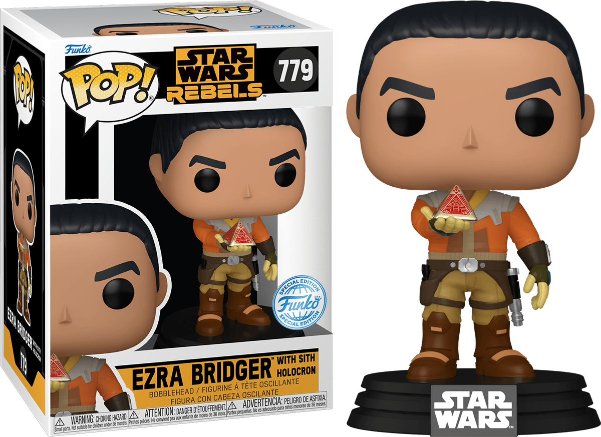 Funko Star Wars: Rebels - Ezra Bridger with Sith Holocron Pop! Vinyl #779