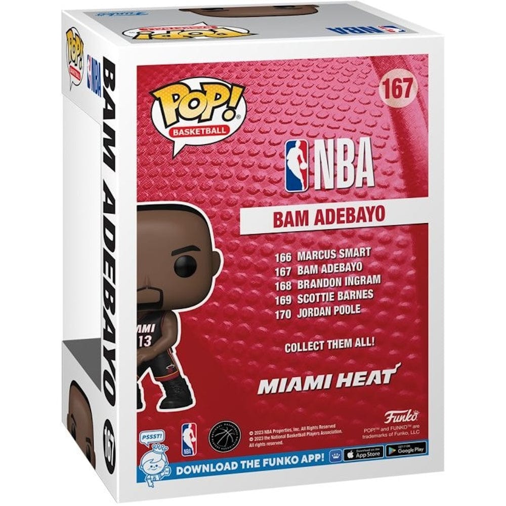 Funko NBA Heat Bam Adebayo Pop! Vinyl #167