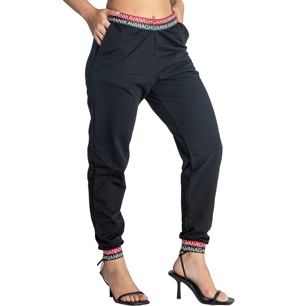 Gianni Kavanagh Womens Nation Joggers - Black