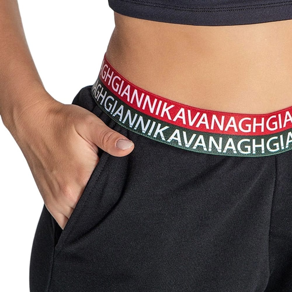 Gianni Kavanagh Womens Nation Joggers - Black