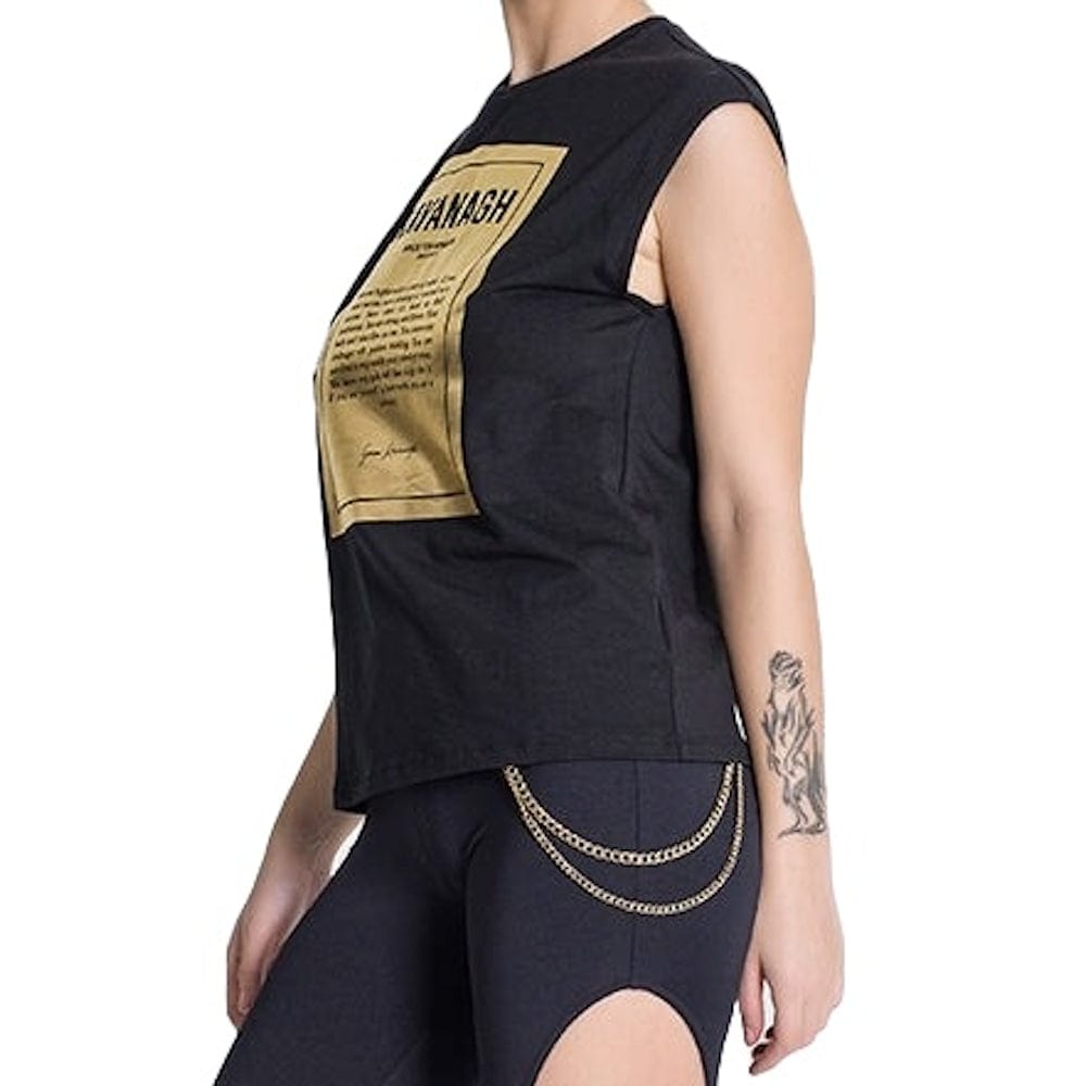 Gianni Kavanagh Womens Sunlight Top - Black