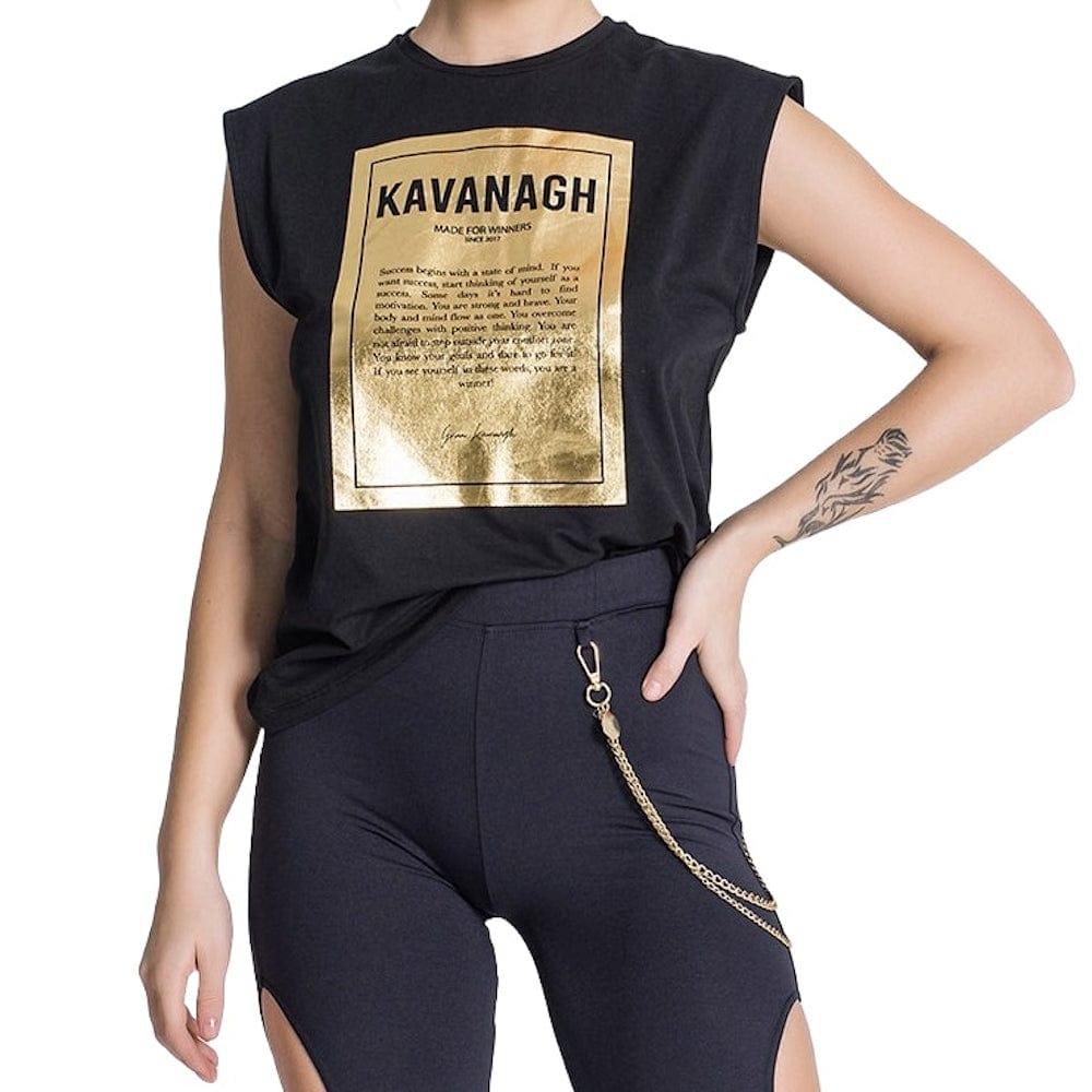 Gianni Kavanagh Womens Sunlight Top - Black