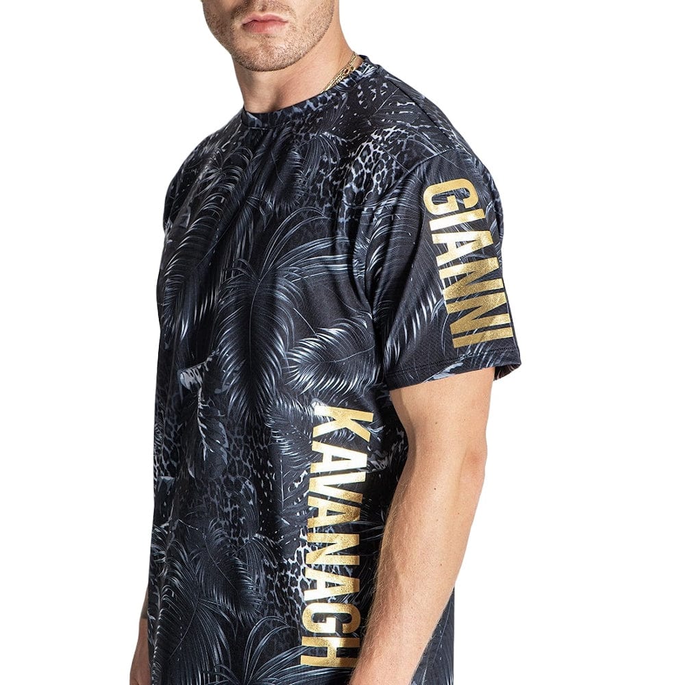 Gianni Kavanagh Resort AOP Tee - Black
