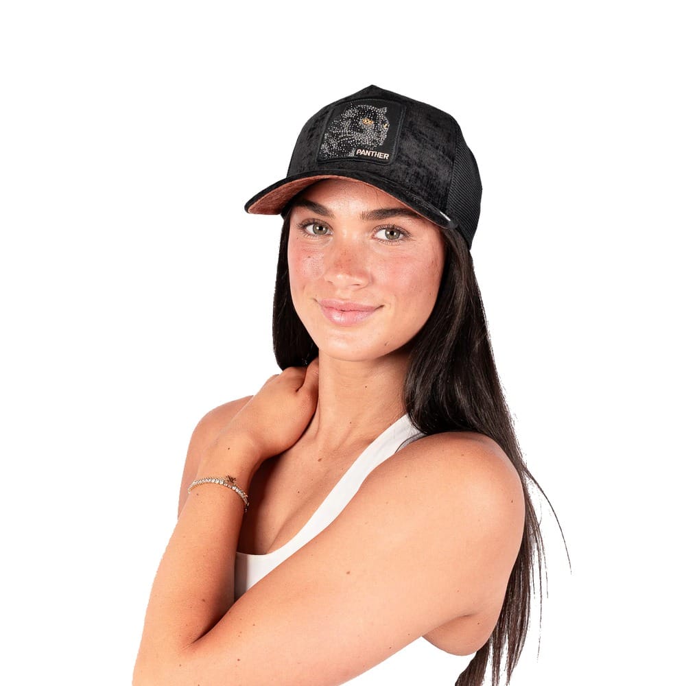 Goorin Bros Iced Panther Trucker Snapback - Black