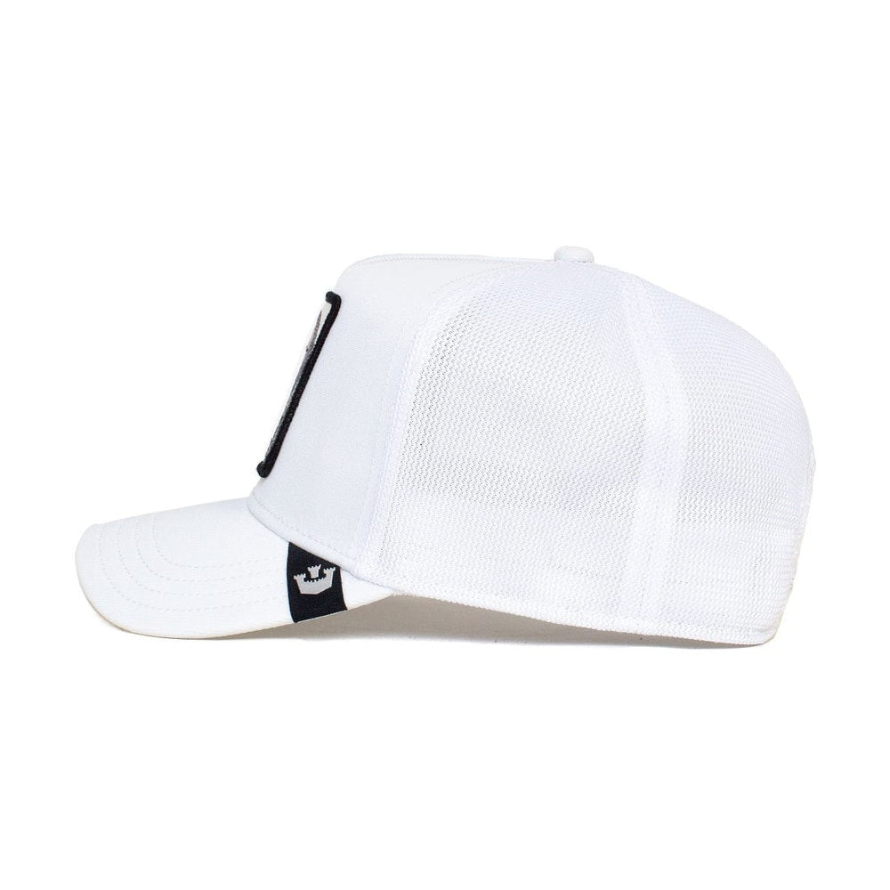 Goorin Bros Platinum Word Trucker Snapback - White