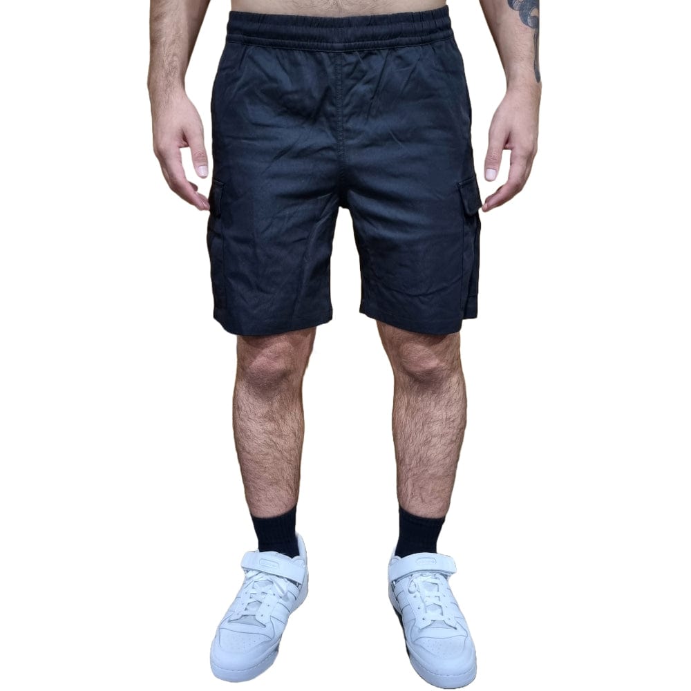 Henleys Grit Cargo Short - Black