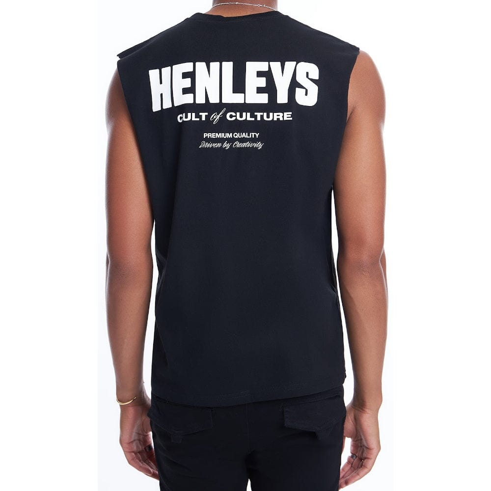 Henleys Culture Muscle - Black / White
