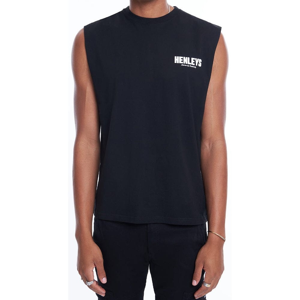 Henleys Culture Muscle - Black / White