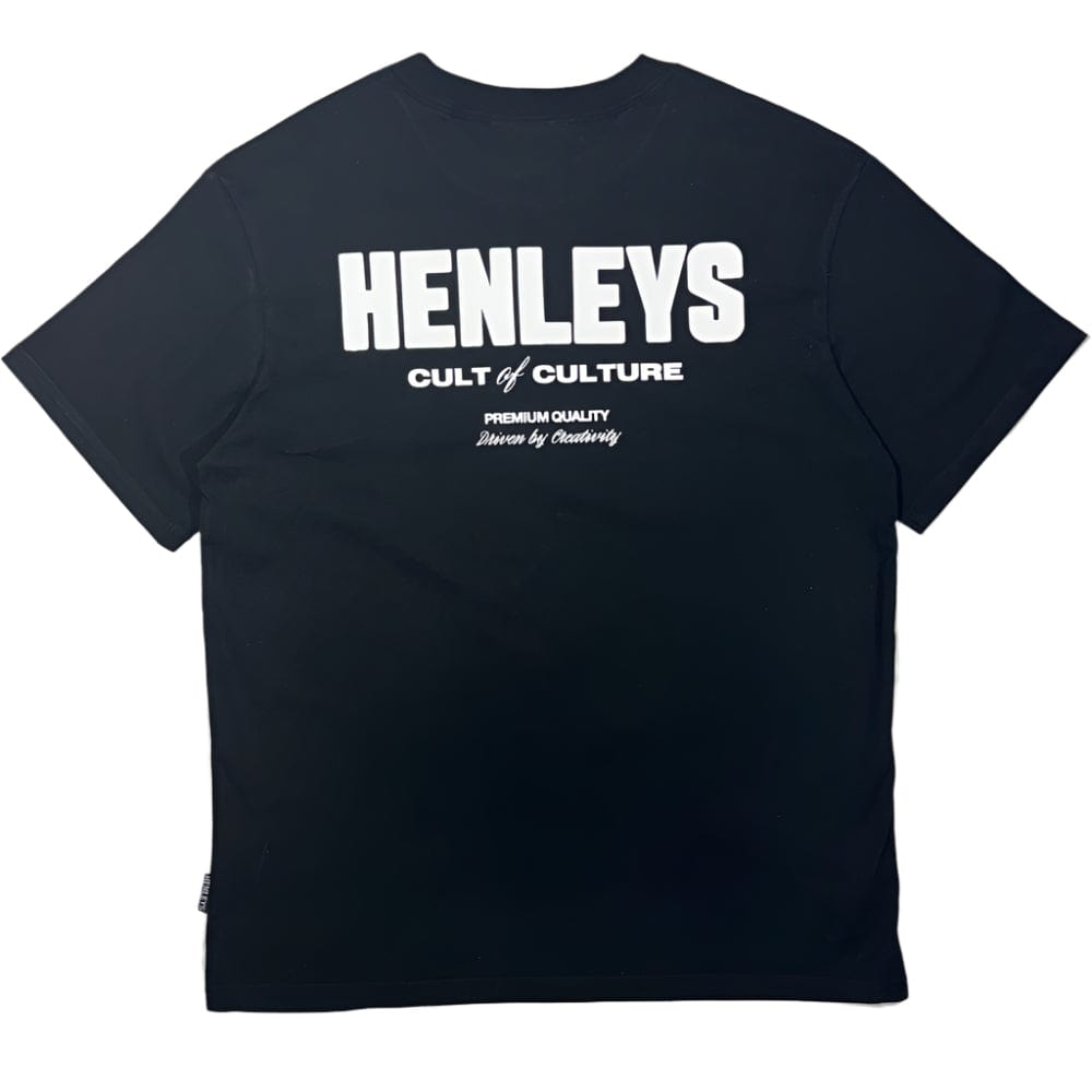 Henleys Culture Tee - Black