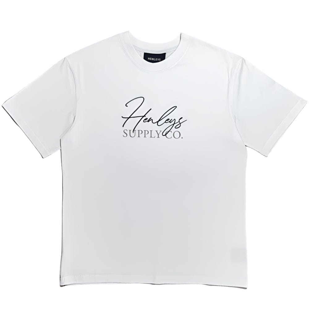 Henleys Supply Tee - White