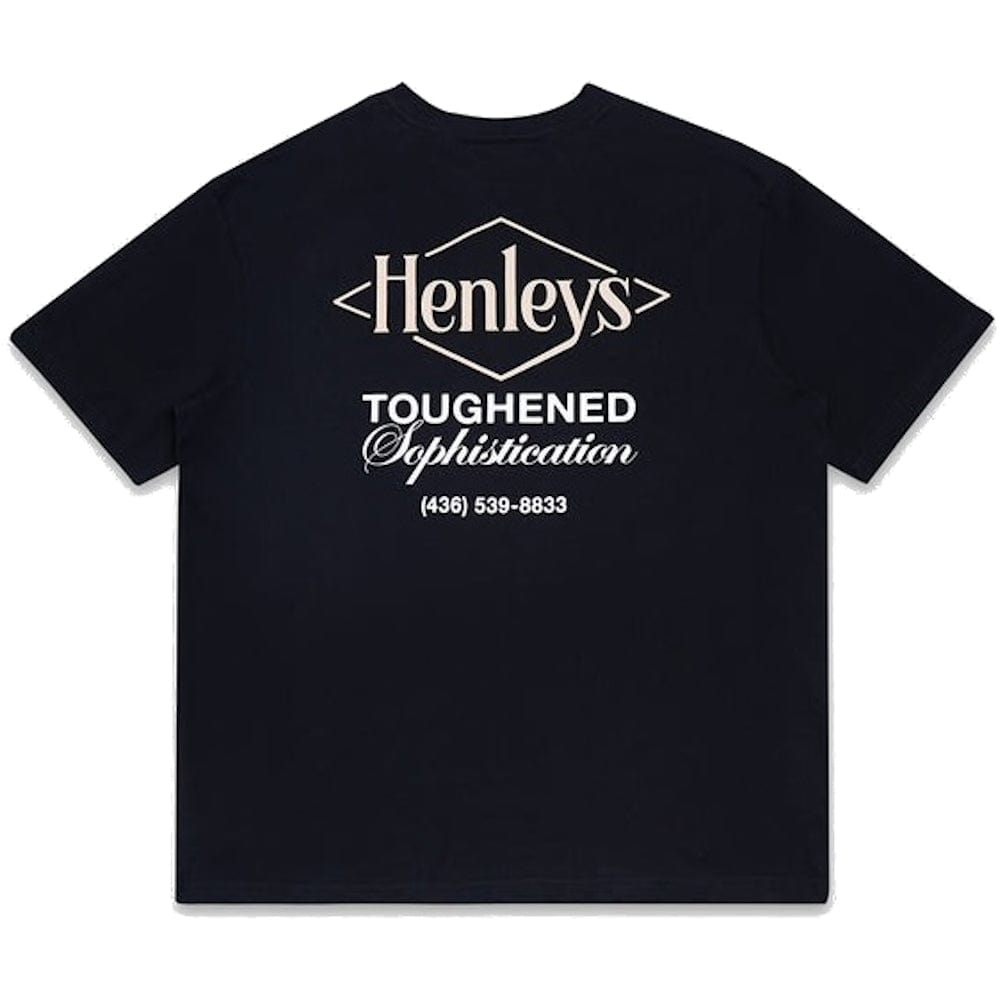 Henleys Tough Tee - Black