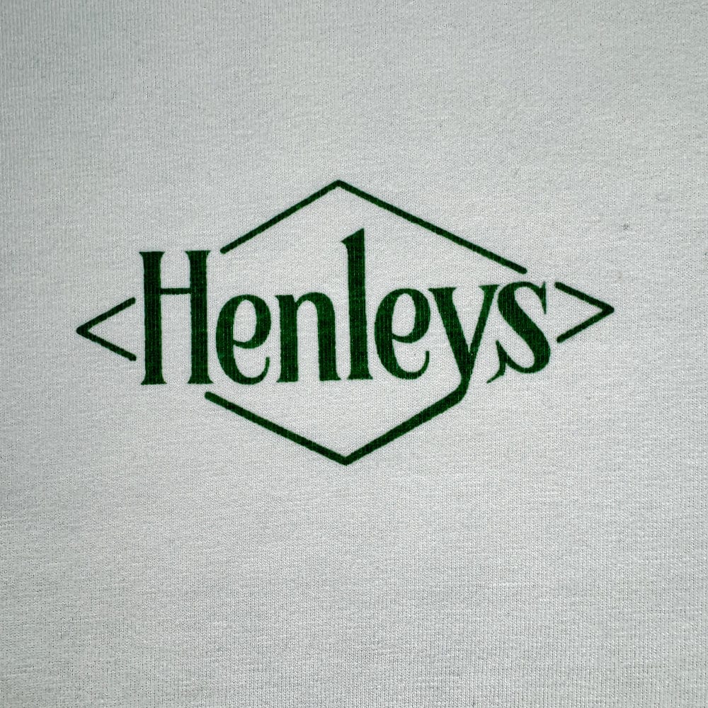 Henleys Tough Tee - Washed White