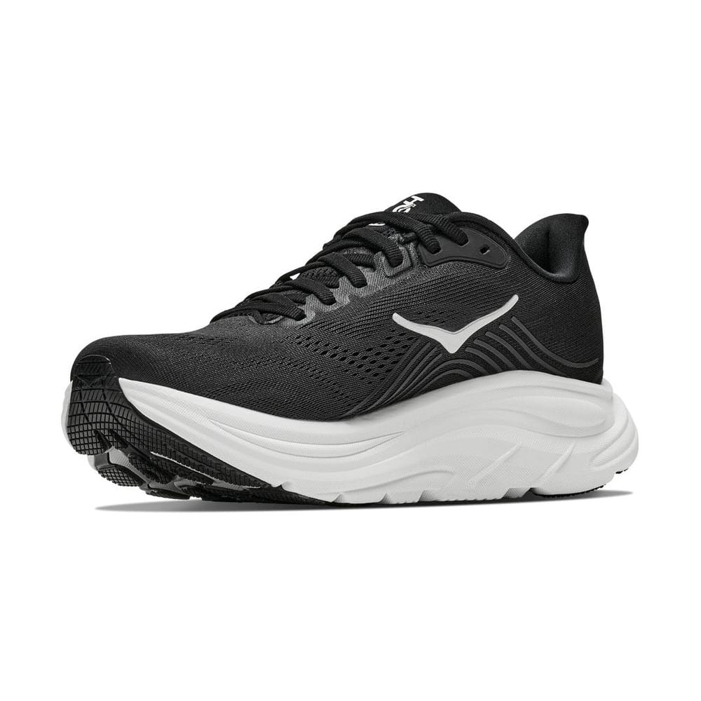 HOKA Clifton 11 women's Black / White 1176573-BWHT — view 3