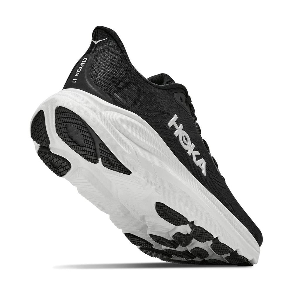 HOKA Clifton 11 women's Black / White 1176573-BWHT — view 4