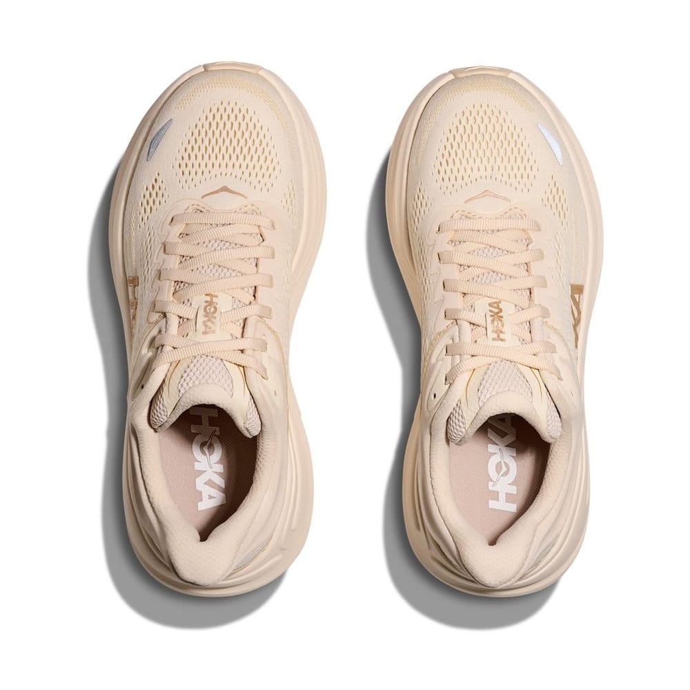 Hoka Womens BONDI 9 - Vanilla / Birch