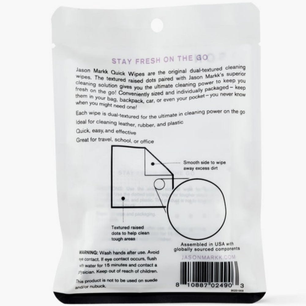 Jason Markk Quick Wipes 3 Pack