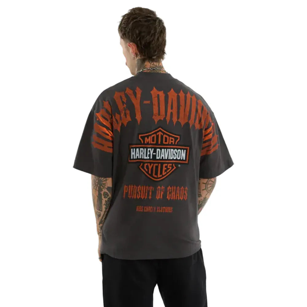KSCY X Harley Davidson Pursuit Street Tee - Pigment Black