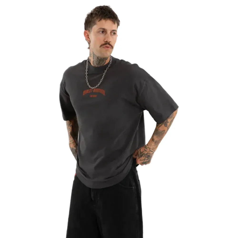 KSCY X Harley Davidson Pursuit Street Tee - Pigment Black