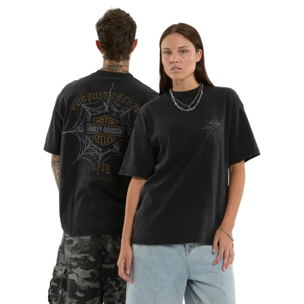 KSCY X Harley Davidson Rally Street Tee - Mineral Black