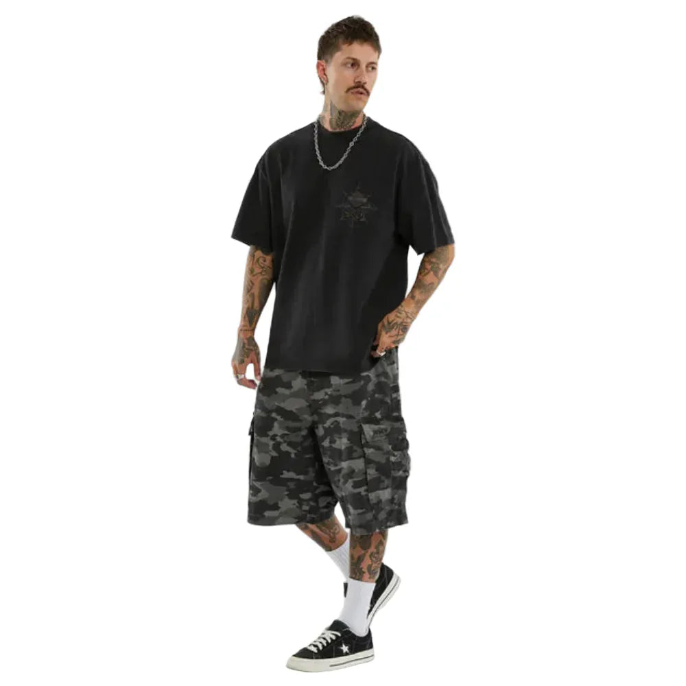 KSCY X Harley Davidson Rally Street Tee - Mineral Black