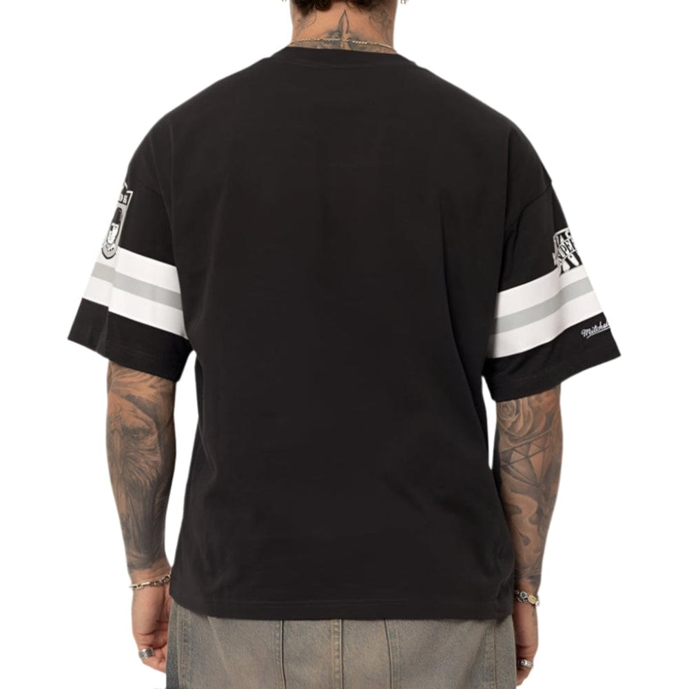 Mitchell & Ness Las Vegas Raiders XVIII Boxy Tee - Faded Black