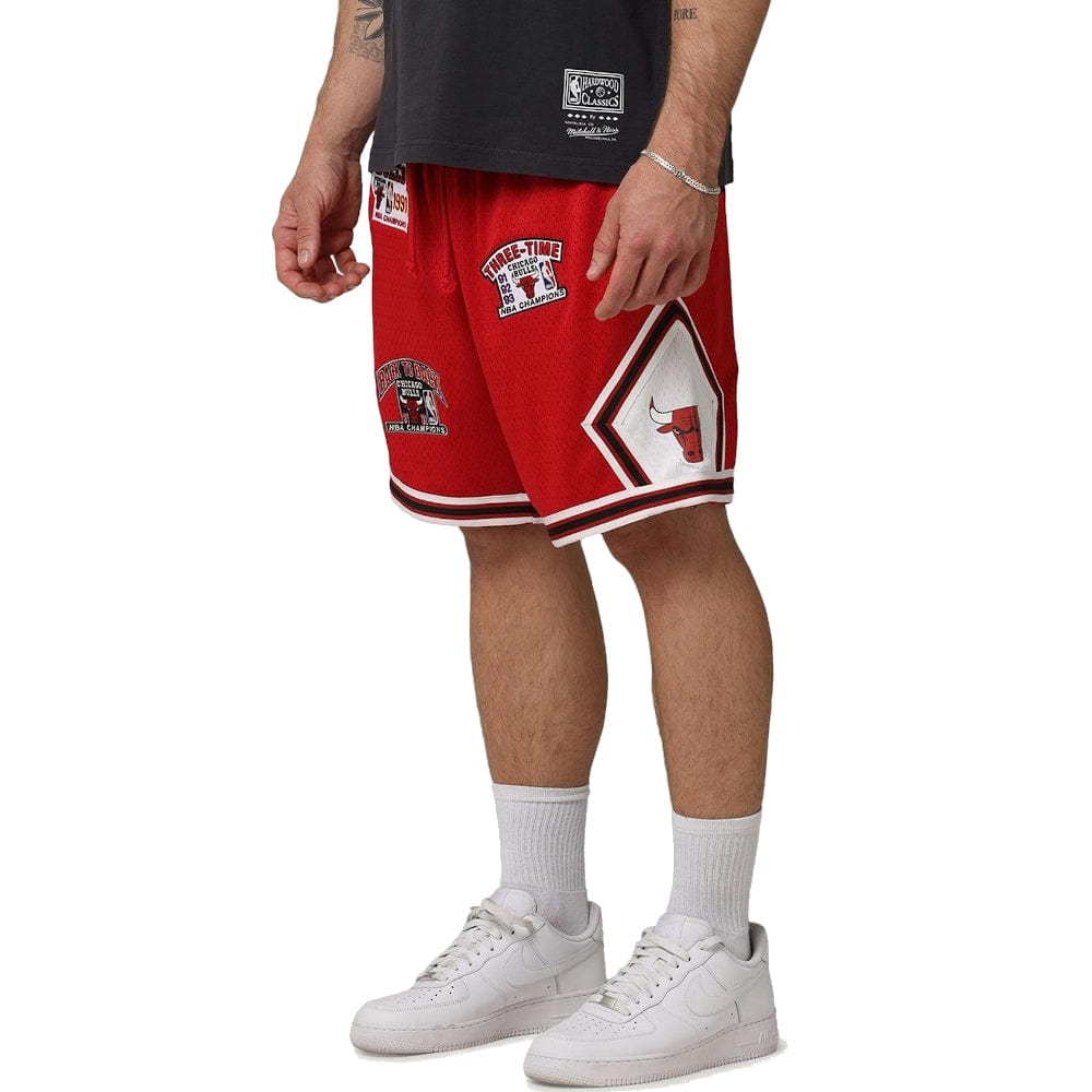 Mitchell & Ness Champions Shorts Chicago Bulls - Red