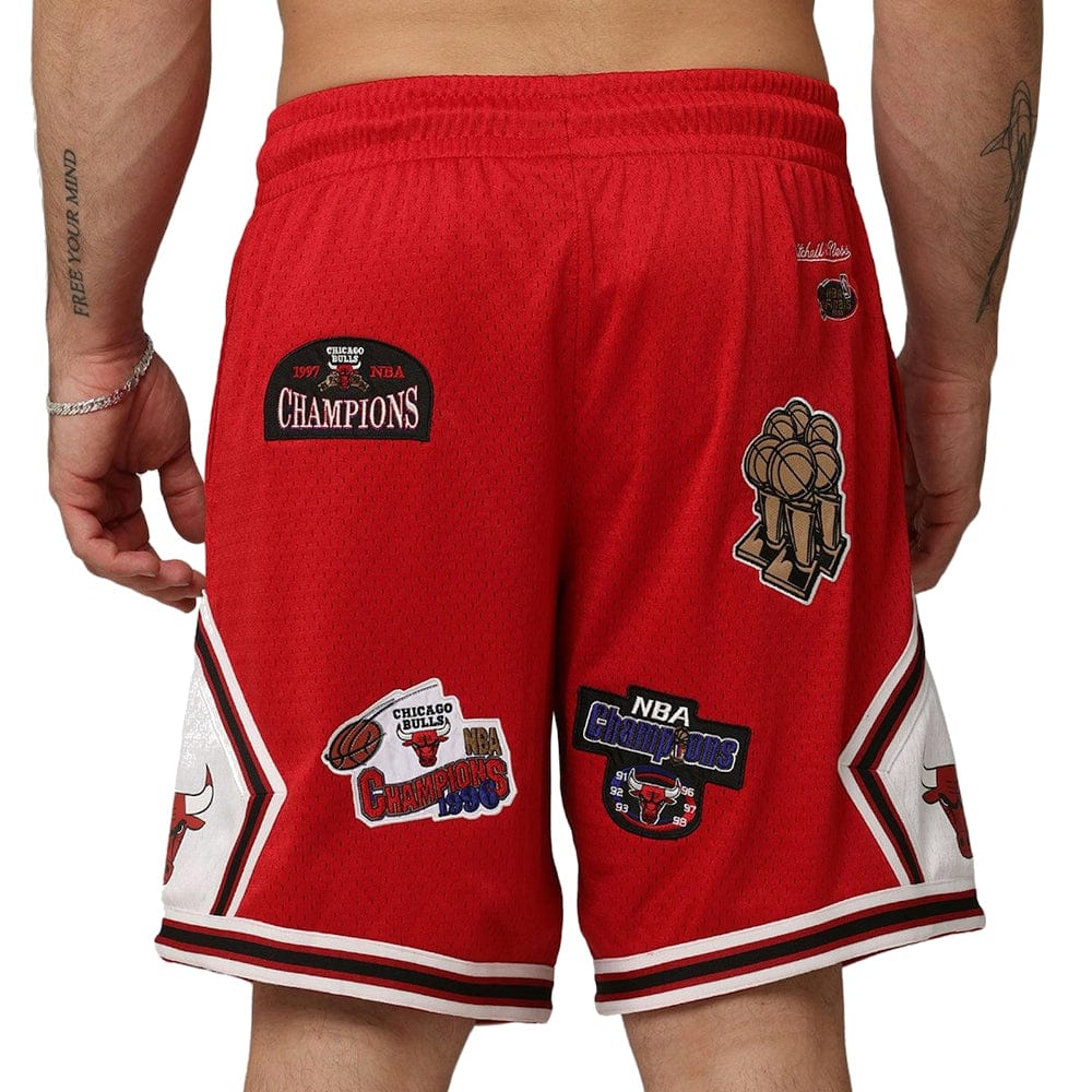 Mitchell & Ness Champions Shorts Chicago Bulls - Red