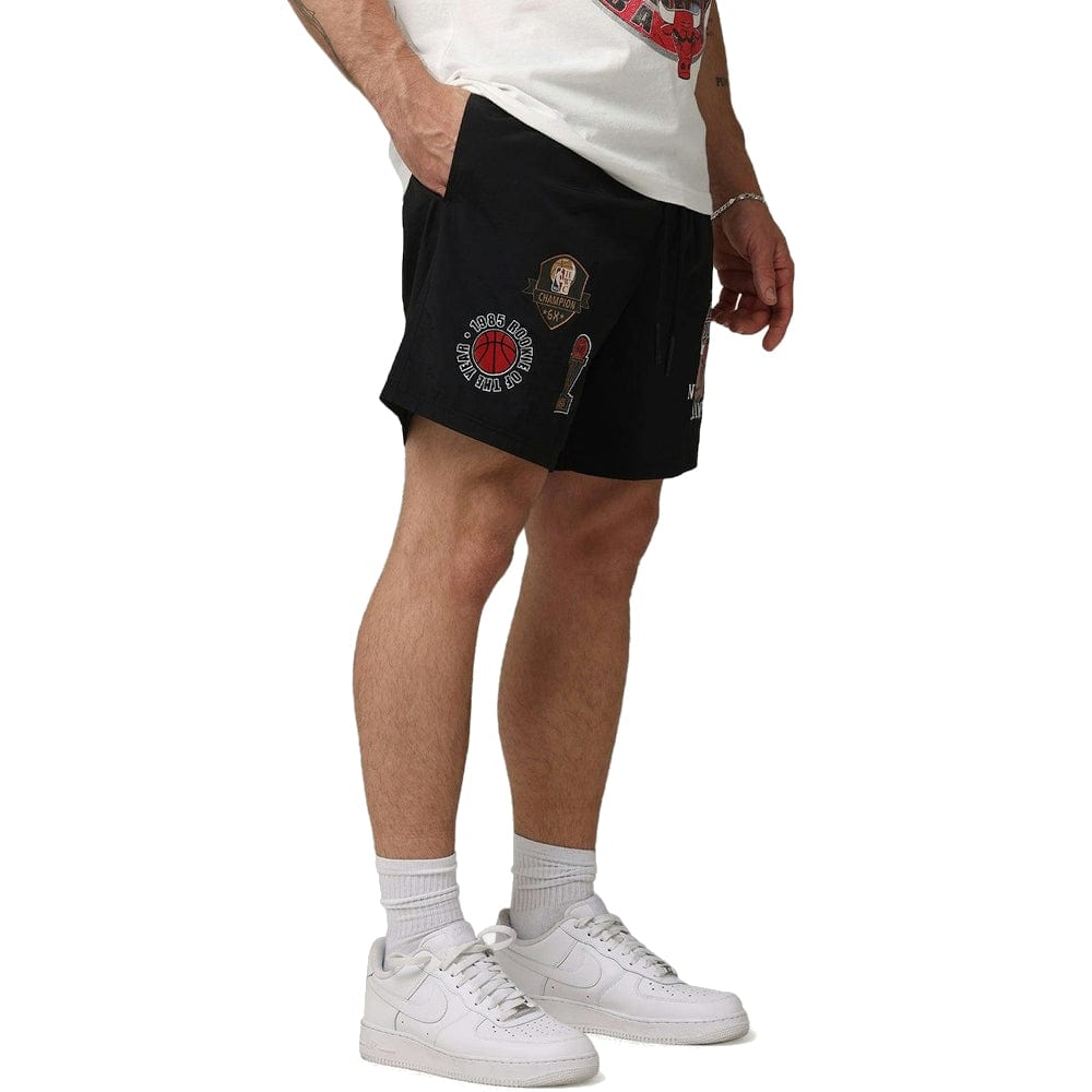 Mitchell & Ness Champs Nylon Short Chicago Bulls - Black