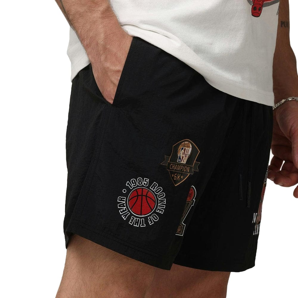 Mitchell & Ness Champs Nylon Short Chicago Bulls - Black