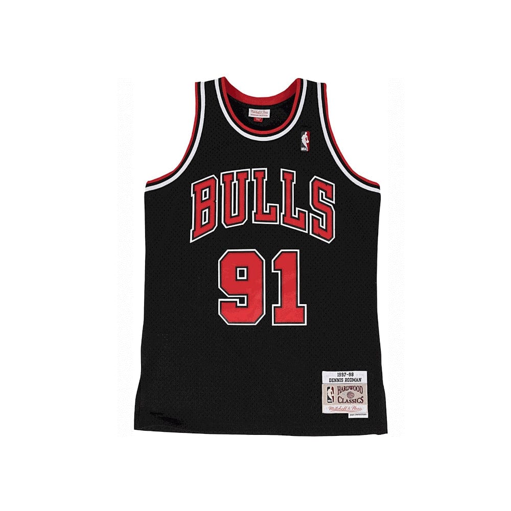 Mitchell & Ness Youth Swingman Jersey Chicago Bulls Dennis Rodman Alt 97/98 - Black