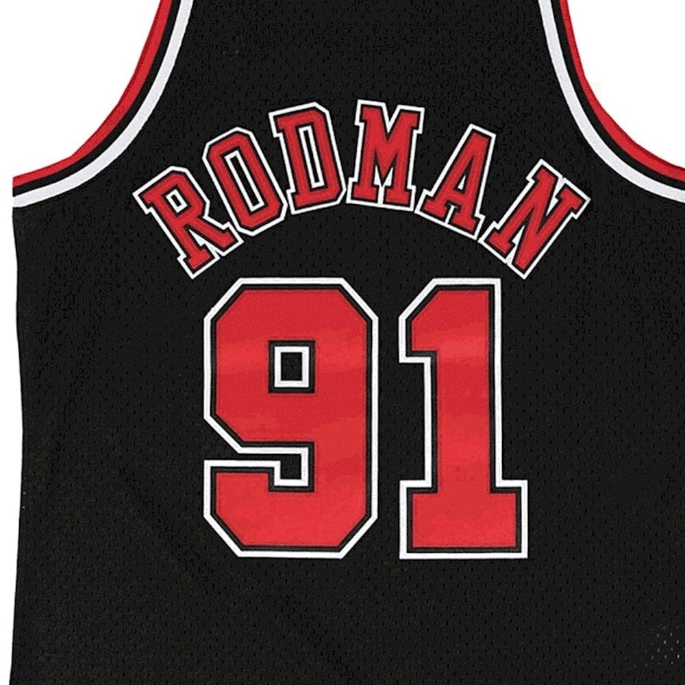 Mitchell & Ness Youth Swingman Jersey Chicago Bulls Dennis Rodman Alt 97/98 - Black