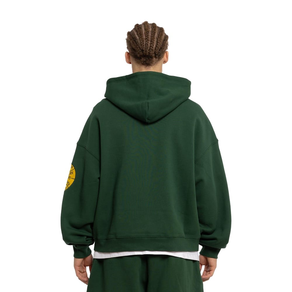 Mitchell & Ness All American Hoodie Boston Celtics - Faded Dark Green