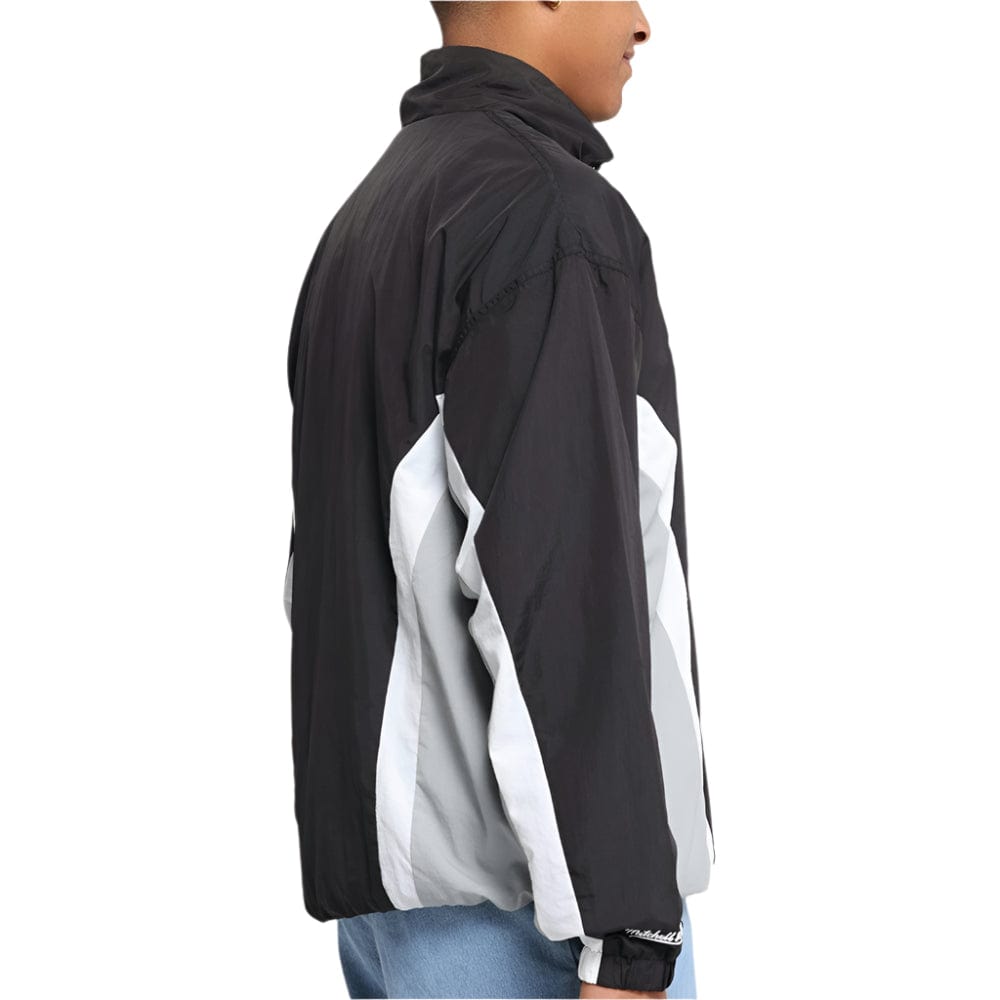 Mitchell & Ness Las Vegas Raiders Nylon Track Jacket - Black / Grey