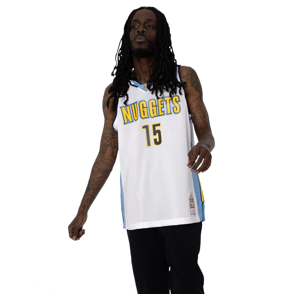 Mitchell & Ness Swingman Jersey Denver Nuggets Nikola Jokic 16/17 - White